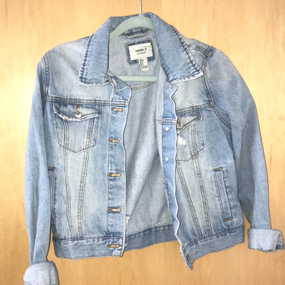 Light Wash Denim Jacket